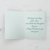 Merry Moments with a Cocoa-Loving Elephant Holiday Karte (Innenseite)