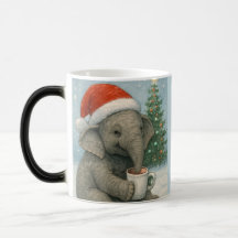Merry Moments with a Cocoa-Loving Elephant Holiday