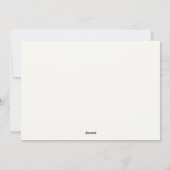 MERRY MONOGRAM 3 Foto Urlaubskarte Feiertagskarte (Rückseite)