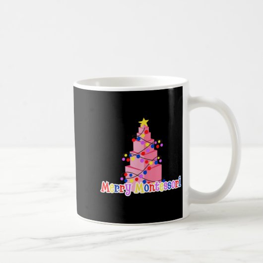 Merry Montessori Nk Tower Christmas Tree Teacher S Kaffeetasse (Rechts)