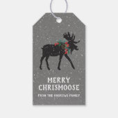 Merry Moose Gift Tags Geschenkanhänger (Vorderseite)