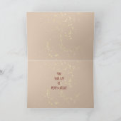 Merry Mouse Holiday Train Feiertagskarte (Innenseite)