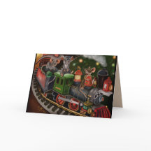 Merry Mouse Holiday Train