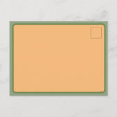 Merry Mouse Holiday Train Feiertagspostkarte (Rückseite)