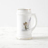 Merry Mouse Moe Beer Stein Bierglas (VorderseiteRechts)