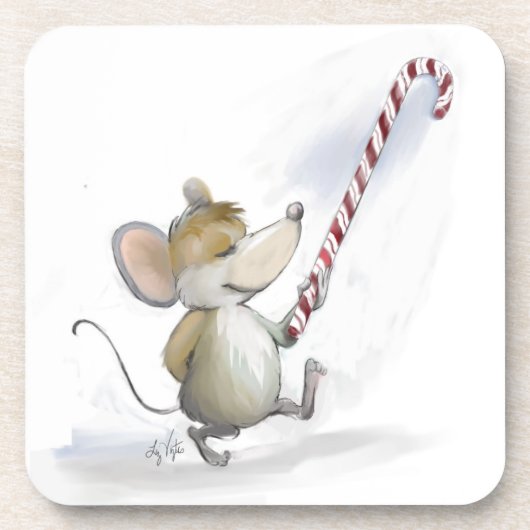 Merry Mouse Moe Cork Untersetzer (Vorderseite)