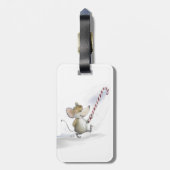 Merry Mouse Moe Gepäcktag Gepäckanhänger (Rückseite vertikal)