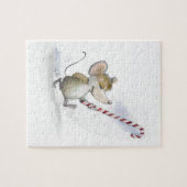 Merry Mouse Moe Holiday Puzzle (Horizontal)
