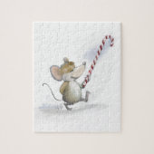 Merry Mouse Moe Holiday Puzzle (Vertikal)