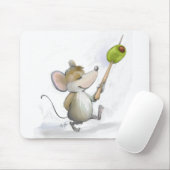 Merry Mouse Moe mit Olive Mousepad (Mit Mouse)