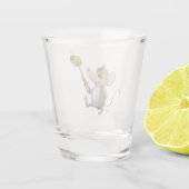 Merry Mouse Moe mit Olive Shot Glas (Rückseite)