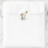 Merry Mouse Moe mit Olive Stickers (Tasche)