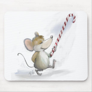 Merry Mouse Moe Mousepad