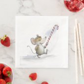 Merry Mouse Moe Paper Napkin Serviette (Beispiel)