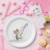 Merry Mouse Moe Paper Plate Pappteller (Party)
