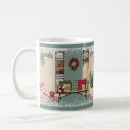 Merry Mudroom Scene Snow Kaffeetasse