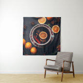 Merry & Mulled | Gemütlicher Urlaub Drink Wandteppich (Beispiel)