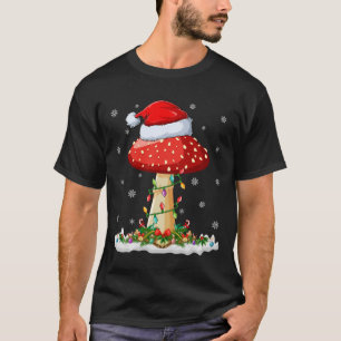 Merry Mushroom Fungus Weihnachtsgebäck Weihnachtsm T-Shirt