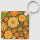 Merry Mushroom mit Individuelle Name Schlüsselanhänger (Rückseite)