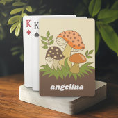 Merry Mushroom mit Individuelle Name Spielkarten