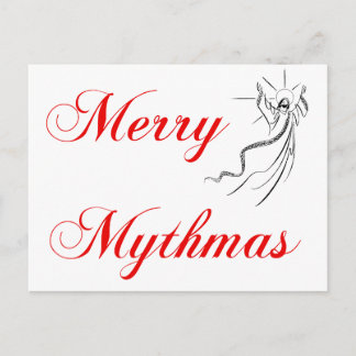 Merry Mythmas Feiertagspostkarte
