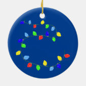 Merry n Bright Pet Iguana Weihnachten Keramik Ornament (Hinten)