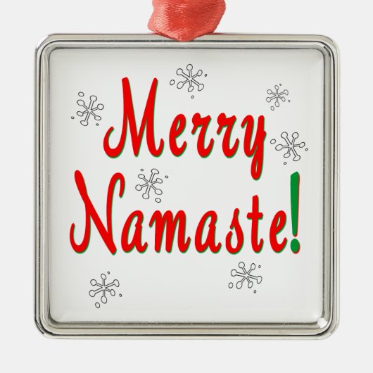 Merry Namase Ornament Aus Metall (Vorne)