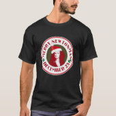 MERRY NEWTONMAS mit Sir Isaac Newton T - Shirt (Vorderseite)