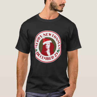 MERRY NEWTONMAS mit Sir Isaac Newton T - Shirt