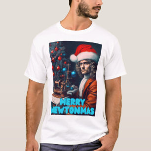 Merry Newtonmas Sir Isaac Newton T-Shirt