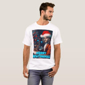 Merry Newtonmas Sir Isaac Newton T-Shirt (Vorne ganz)