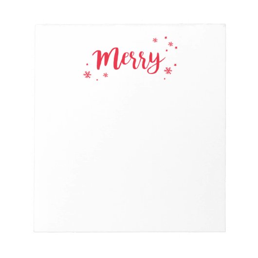 Merry Notizblock (Vorderseite)