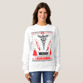 Merry Nurse Sweatshirt (Vorne ganz)