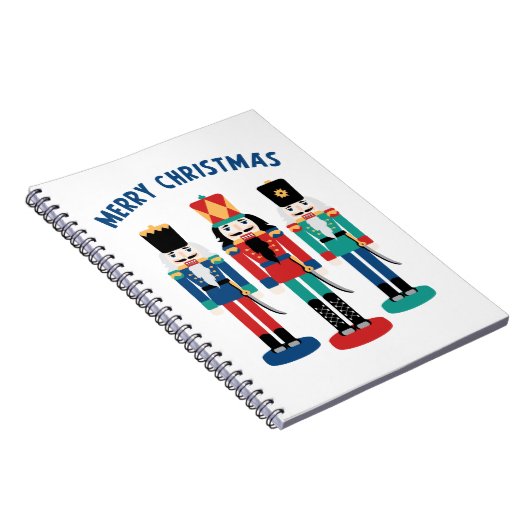 Merry Nutcrackers Notizblock (Rechte Seite)