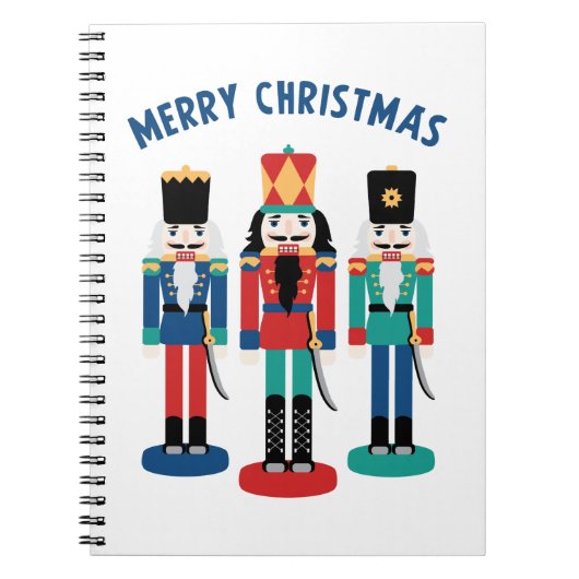 Merry Nutcrackers Notizblock (Vorderseite)