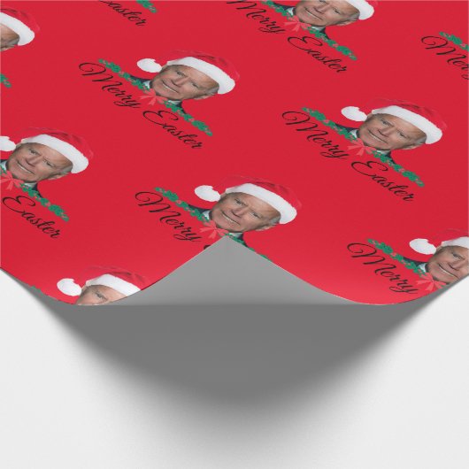 Merry Oaster Joe Biden Packpapier (Ecke)