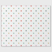 Merry oder not Here's White Geschenkpapier (Flach)