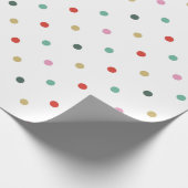 Merry oder not Here's White Geschenkpapier (Ecke)