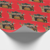 Merry Old Christmas Elf, Jessie Willcox Smith Geschenkpapier (Ecke)