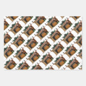 Merry Old Christmas Elf, Jessie Willcox Smith Geschenkpapier Set (Vorderseite 3)