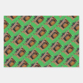 Merry Old Christmas Elf, Jessie Willcox Smith Geschenkpapier Set (Vorderseite 2)