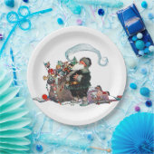 Merry Old Christmas Elf, Jessie Willcox Smith Pappteller (Party)