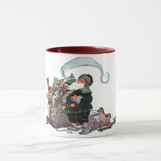 Merry Old Christmas Elf, Jessie Willcox Smith Tasse (Zentrum)