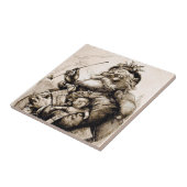 Merry Old Santa Claus Fliese (Seite)