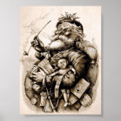 Merry Old Santa Claus Poster (Vorne)