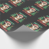 Merry Ottermas Funny Otter Animal Christmas Liebha Geschenkpapier (Ecke)
