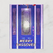 Merry Passover Postcard Feiertagspostkarte (Vorderseite)