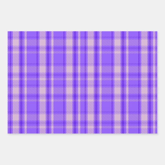 Merry Peri Kariert Bold Holiday Geschenkpapier Set (Vorderseite 2)