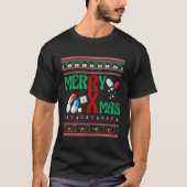 Merry Pharmacists Ugly Pharmacy Technicians T-Shirt (Vorderseite)