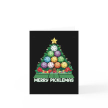 Merry Picklemas Funny Pickleball Weihnachten